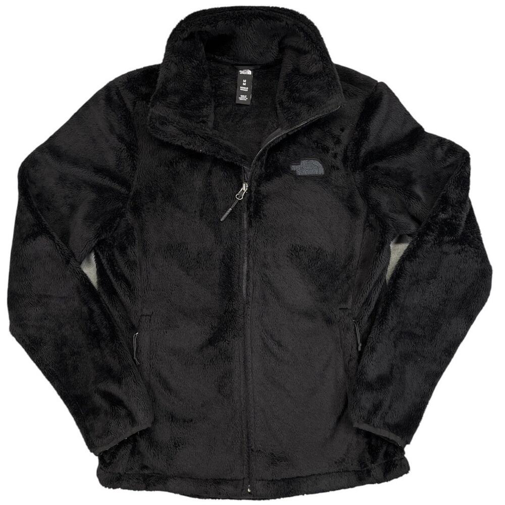 The North Face Women’s Osito Fleece Jacket Black Size M Full Zip
